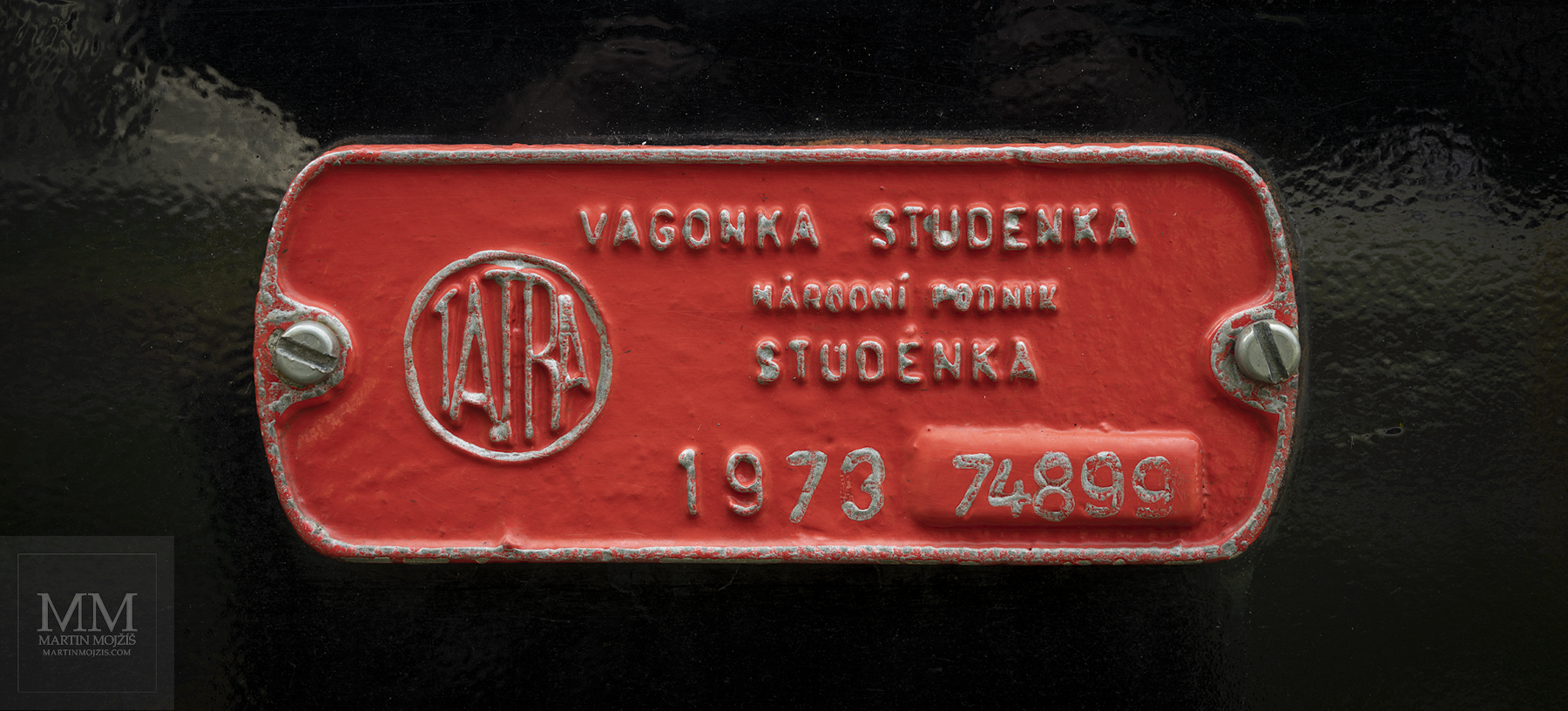 Production plate of motor vehicle M 152.0002.