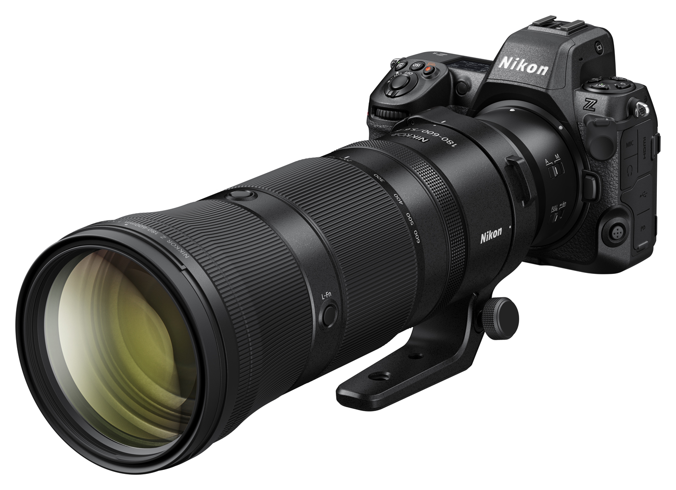 Nikkor Z 180 – 600 mm f/5.6 – 6.3 VR.