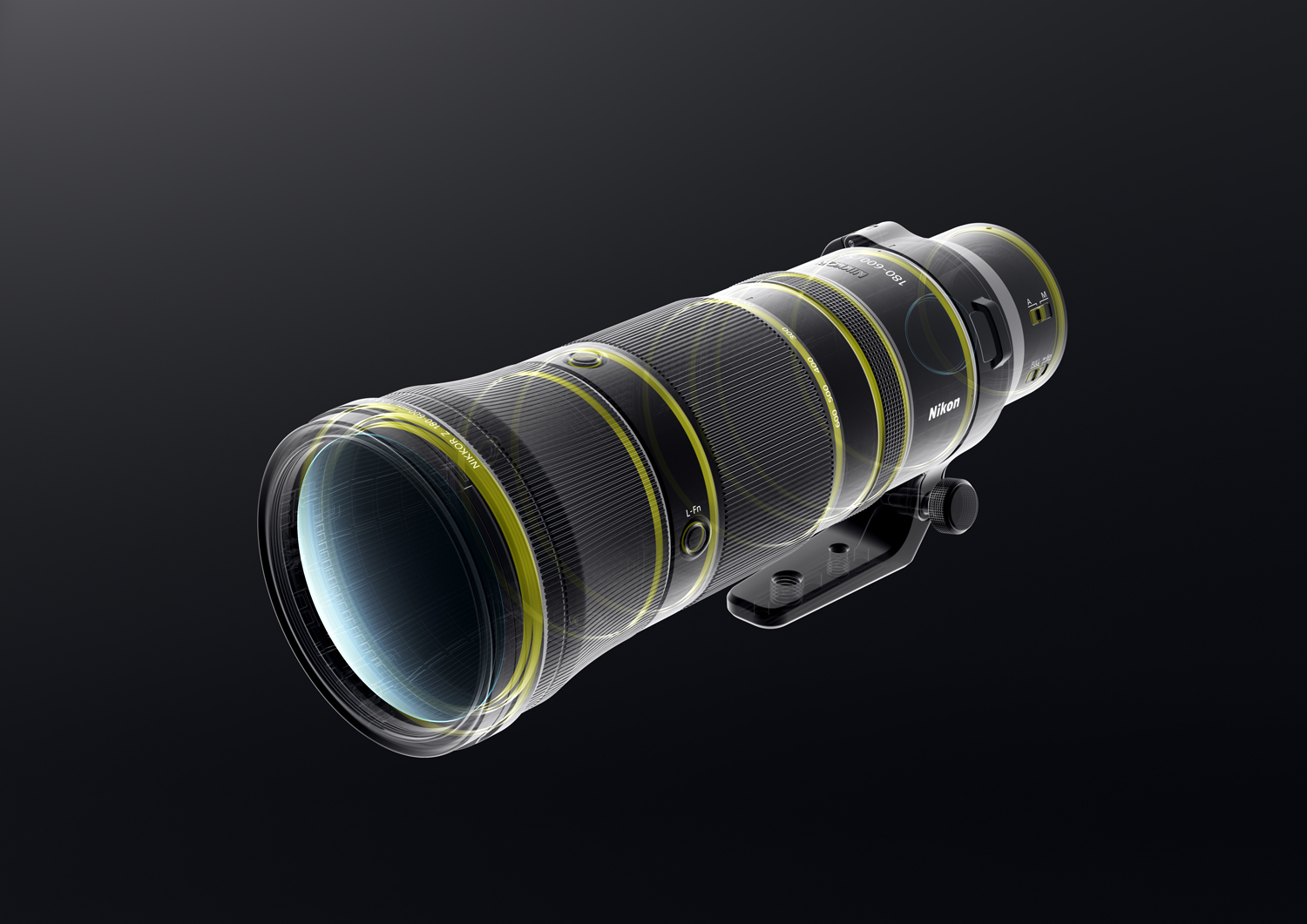 Nikkor Z 180 – 600 mm f/5.6 – 6.3 VR.