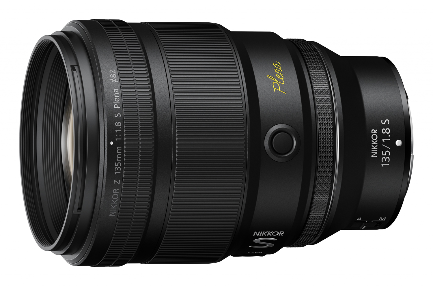 Nikkor Z 135 mm f/1.8 S Plena – view from above.