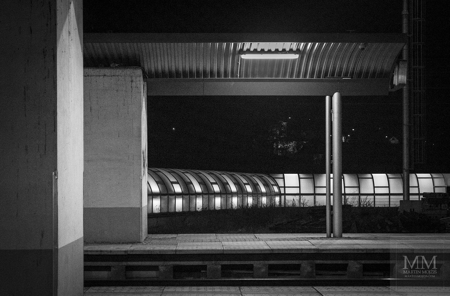 A subway. Zdice railway station.
