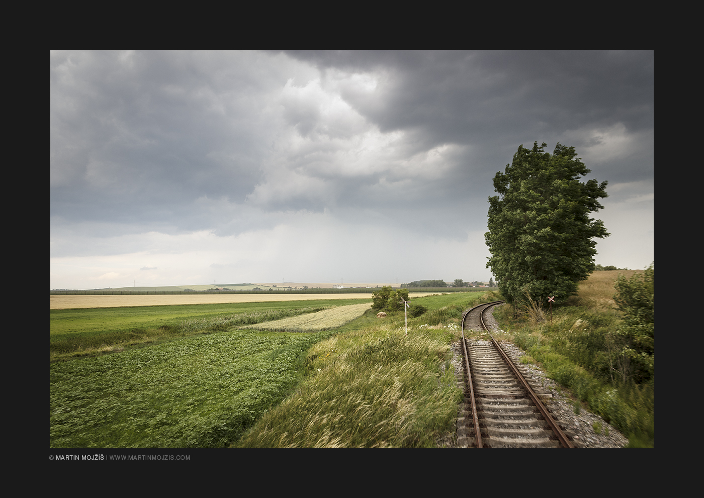 The landscape, through which the historic Kolesovka railway passes. Kolesovka 2017.