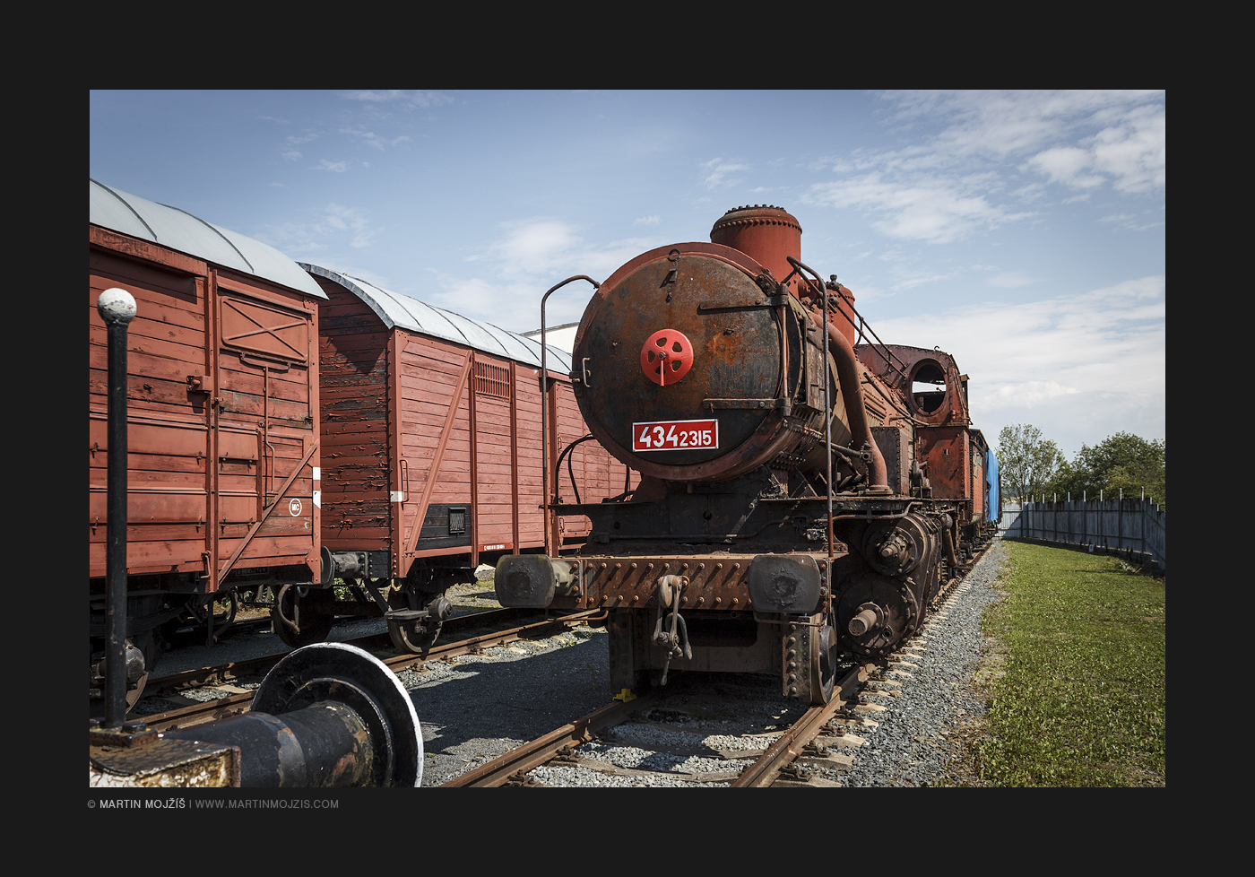 Steam locomotive 434 2315 before reconstruction. Kolesovka 2017.