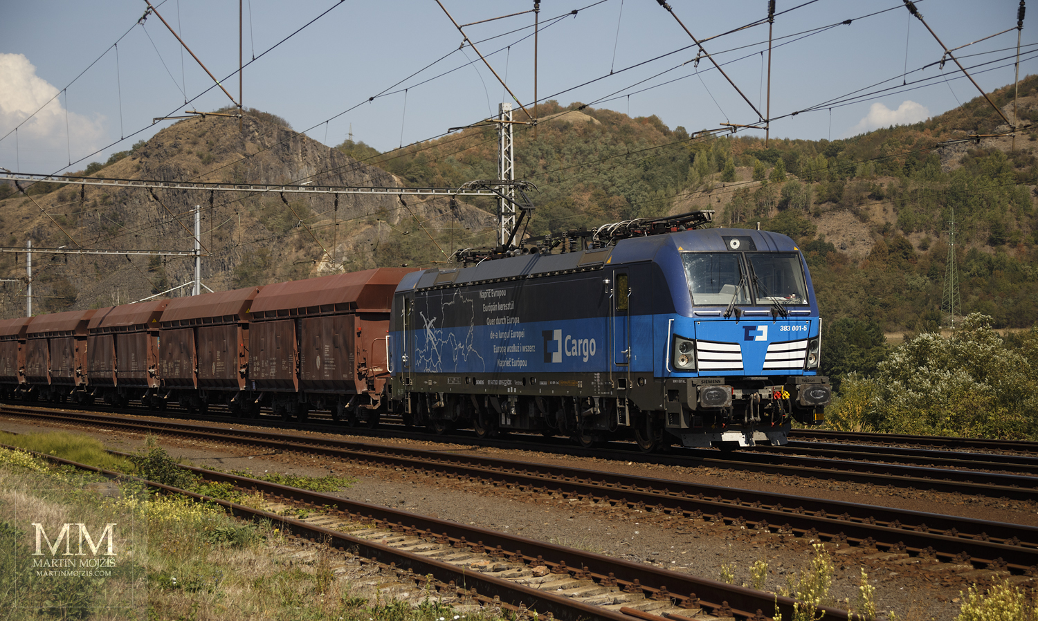 Siemens Vectron 383 001-5 České dráhy Cargo. Photographic wanderings.