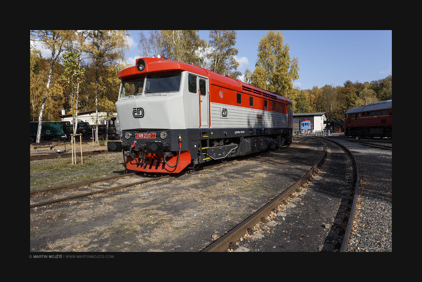 Diesel locomotive 749.250-7.