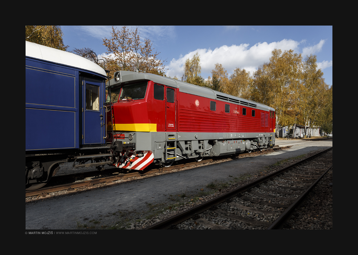 Motorová lokomotiva T478.1158 (řada 751).