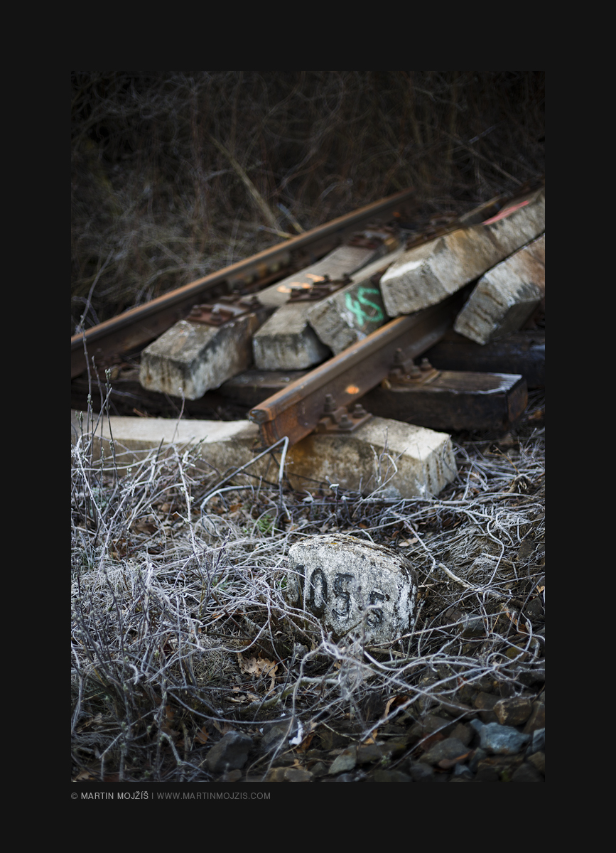 Abandoned railway from Chrast u Plzne to Plzen – Doubravka.