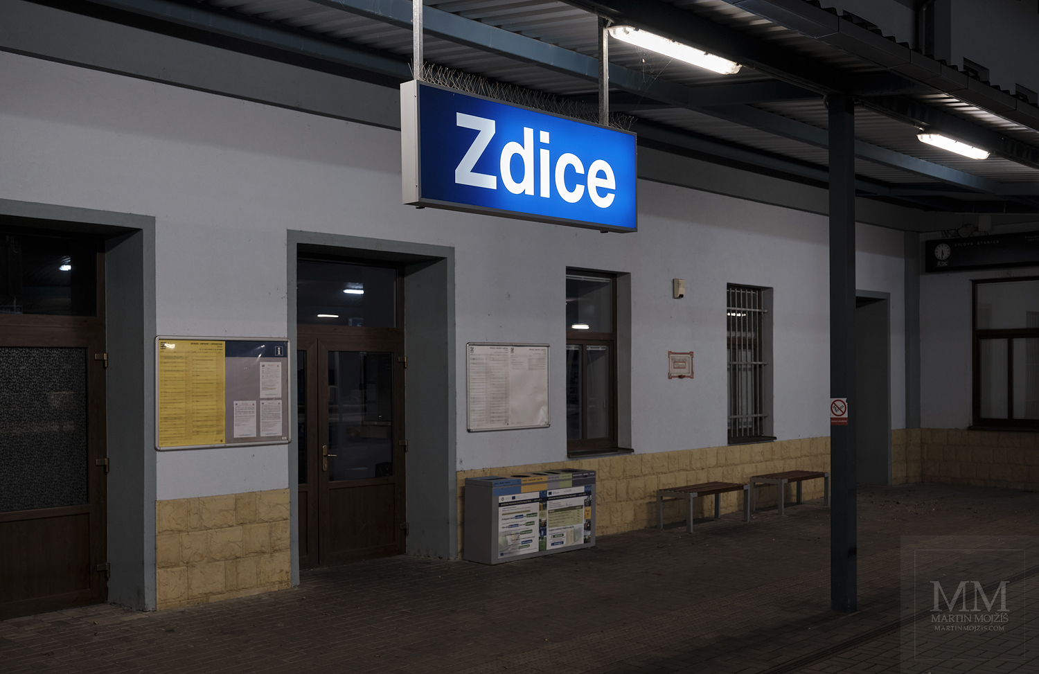 Railway station Zdice after two years - part 1.