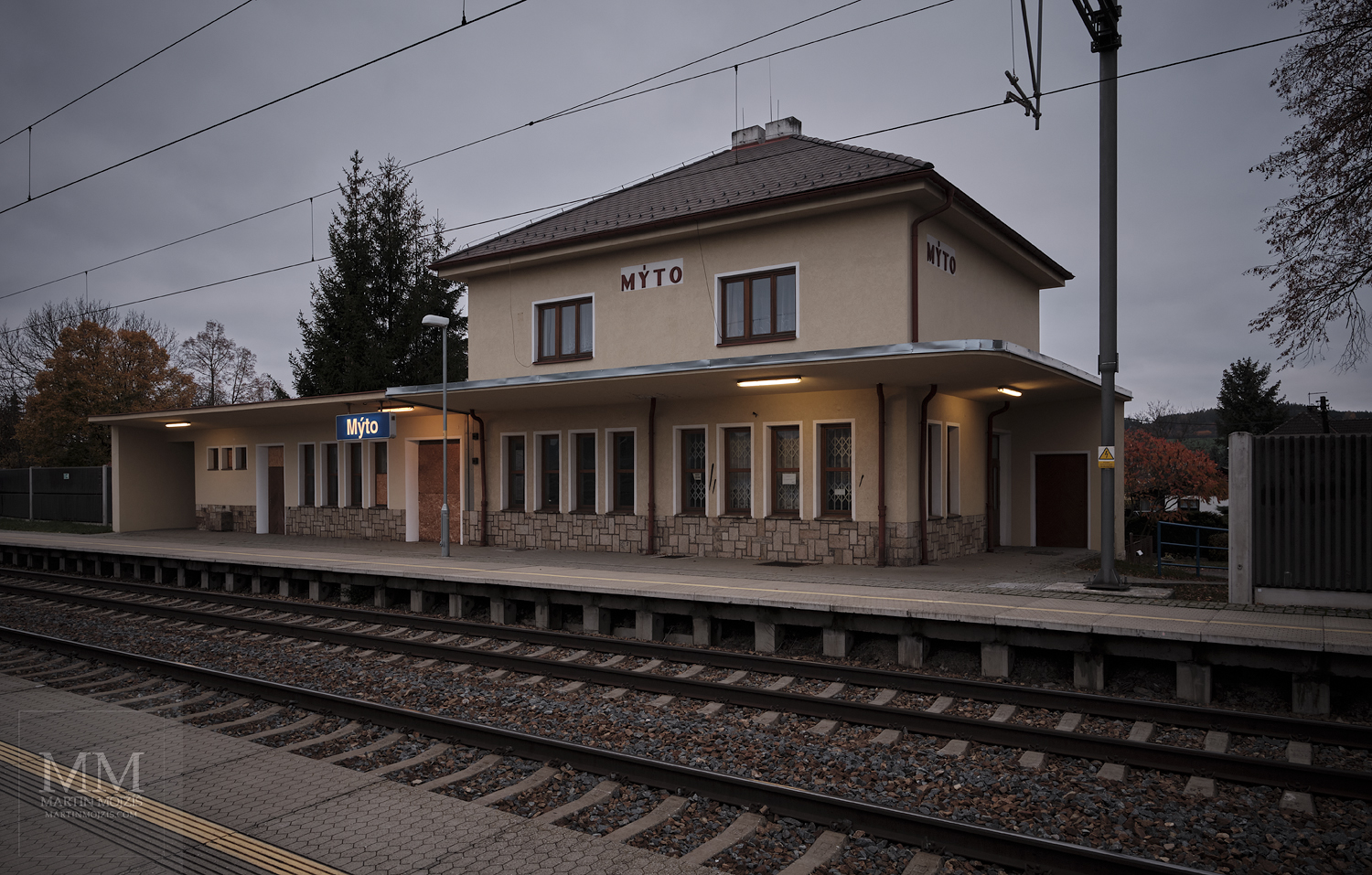 Photographic report from railway station Myto by Martin Mojzis.