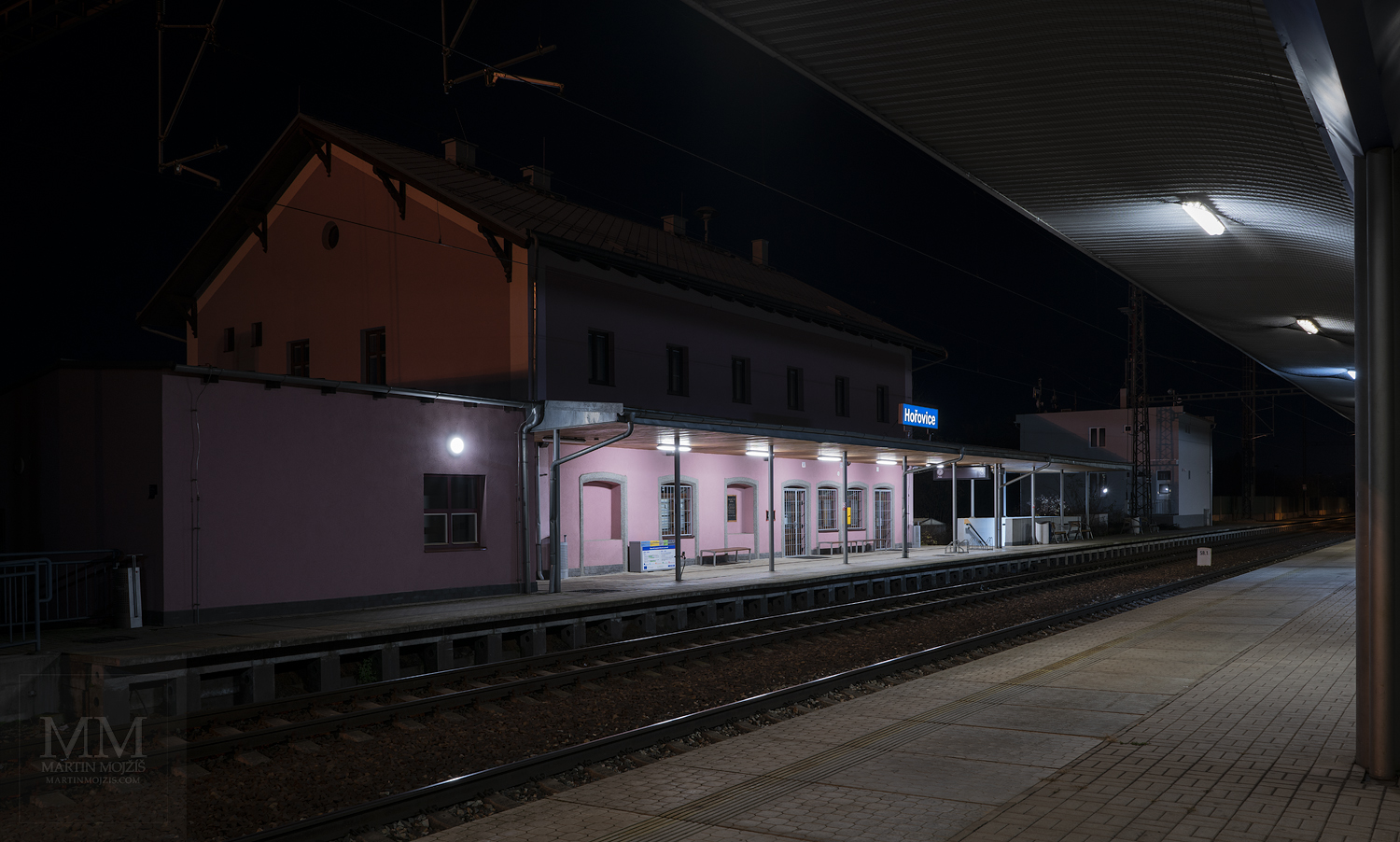 Railway station Horovice.