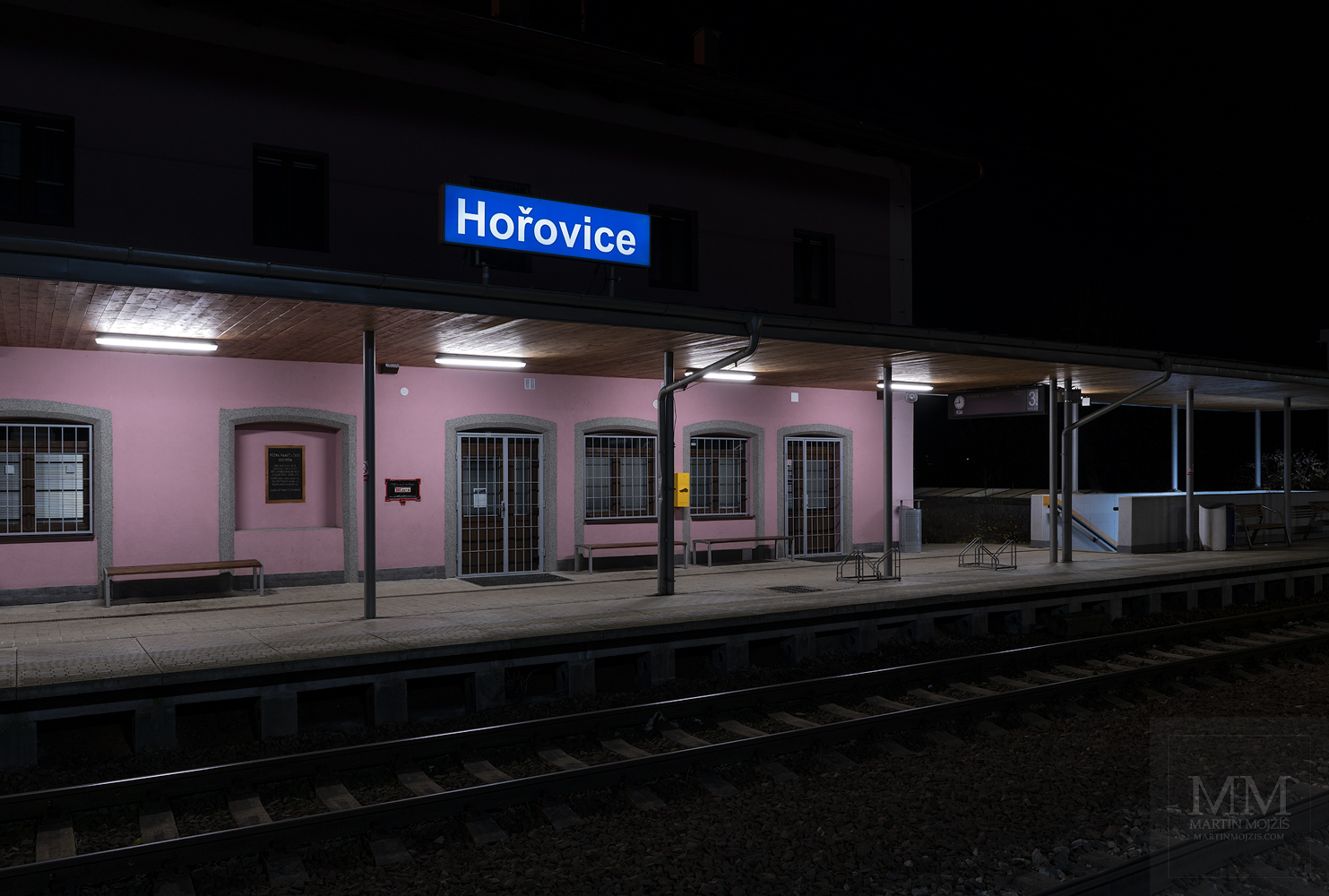 Railway station Horovice.